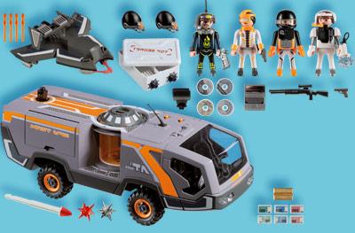 Actual product image Playmobil Spy Team Commander Truck (5286)
