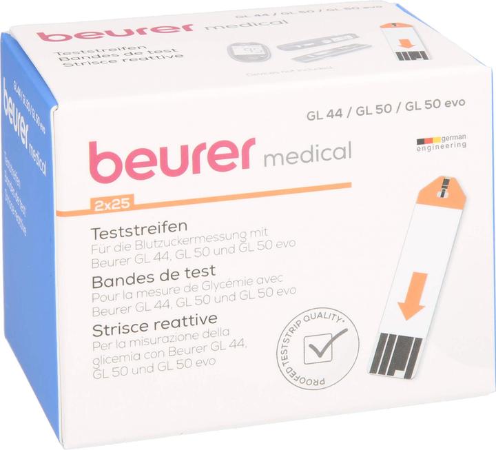 Produktbild Beurer Teststreifen für GL44 und GL50 (Teststreifen)
