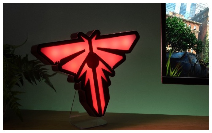 Actual product image Paladone Products The Last Of Us Firefly Logo Light