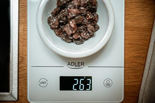 Actual product image Adler AD 3170 Kitchen Scale, Rectangle Electronic Kitchen Scale