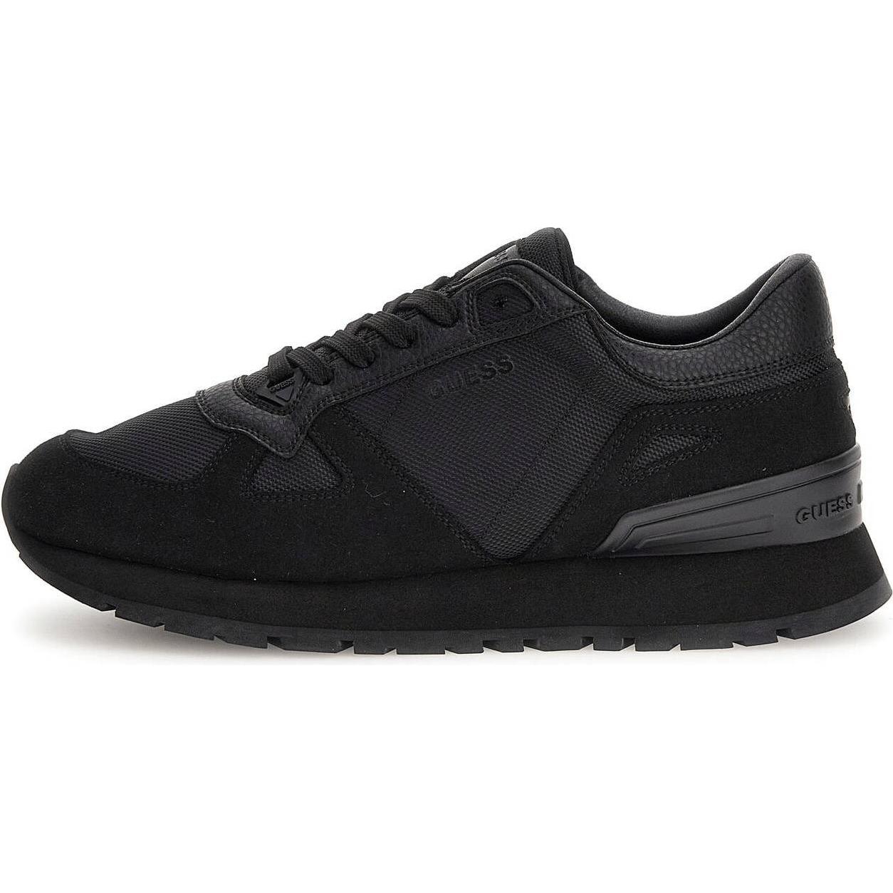 Guess, Herren, Sneaker, Tresa, Schwarz, (44)