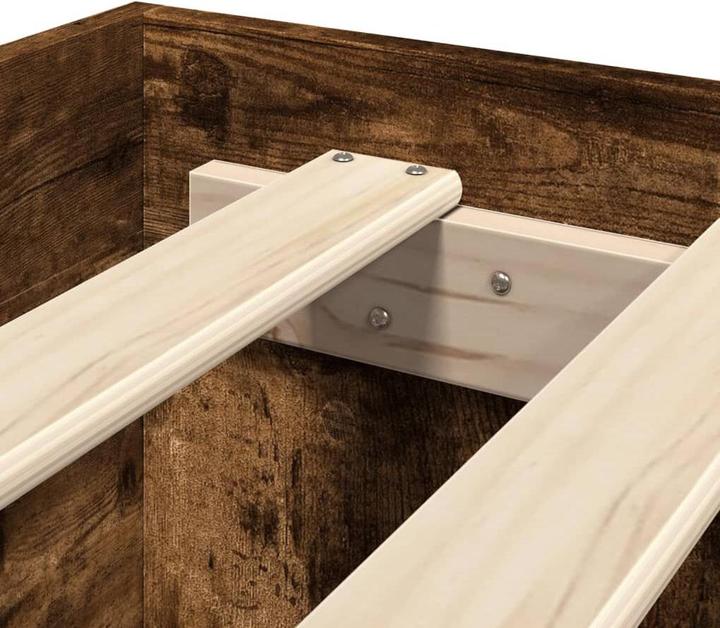 Actual product image VidaXL Bed frame with headboard (140 x 200)