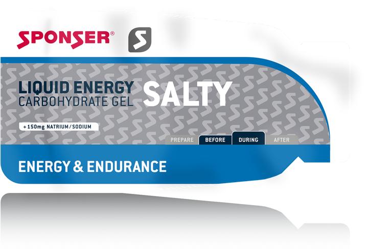 Produktbild Sponser Liquid Energy Salty (Salzig, 40 Stk., 1400 g)