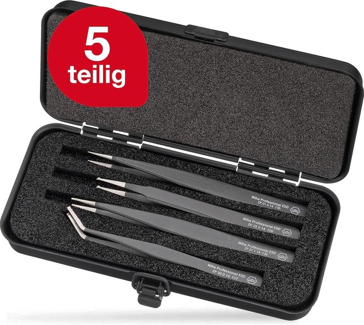 Produktbild Wiha SMD-Pinzette Set