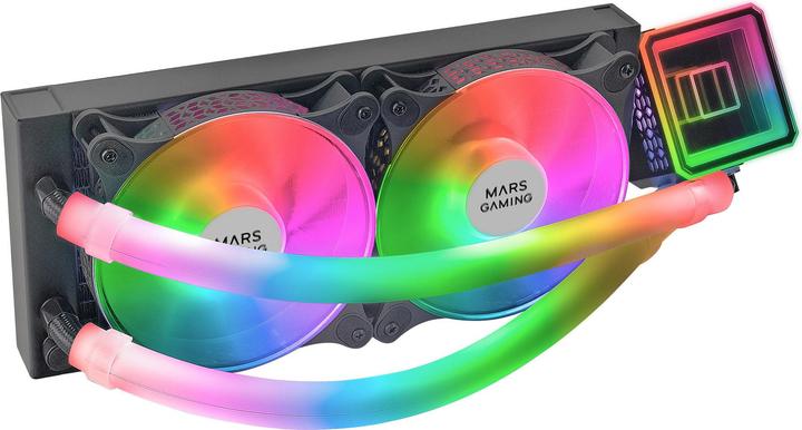 Actual product image Mars Gaming KIT WATERCOOLING AIO ML-ULTRA240 RGB - 240MM (NOIR)
