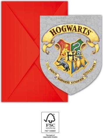 Immagine prodotto Procos Inviti Harry Potter FSC (6 pz.)