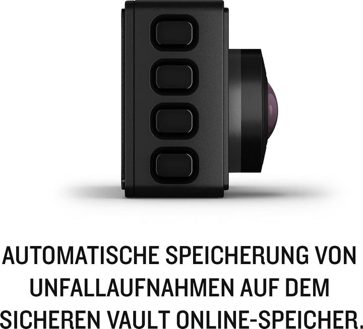 Produktbild Garmin Dash Cam 67W (Bluetooth, Eingebautes Mikrofon, GPS-Empfänger, Eingebaute Anzeige, Akku, Beschleunigungssensor, Eingebautes Display, WQHD)
