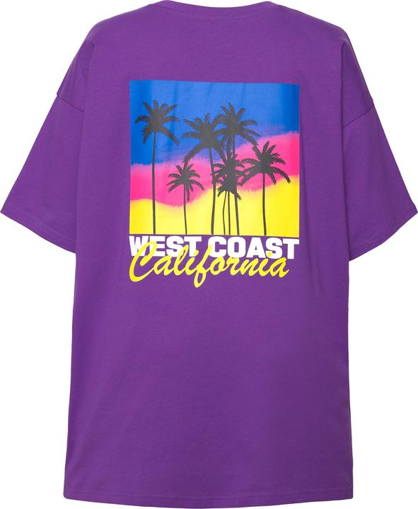 Image du produit Studio Untold T-shirt à col rond avec imprimé California au dos, modèle unisexe (L)