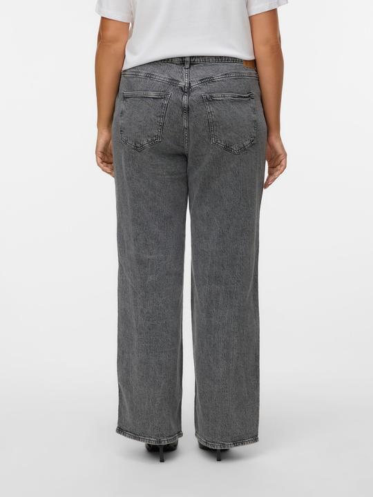 Actual product image Vero Moda VMCTESSA Hohe Taille Weiter Beinschnitt Jeans Weit geschnitten (46)