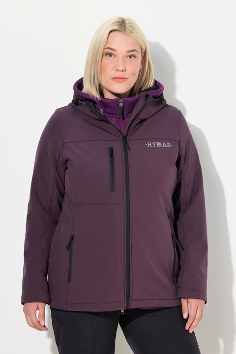 Actual product image Ulla Popken HYPRAR Softshell Fleece Lined Jacket (46, 48)