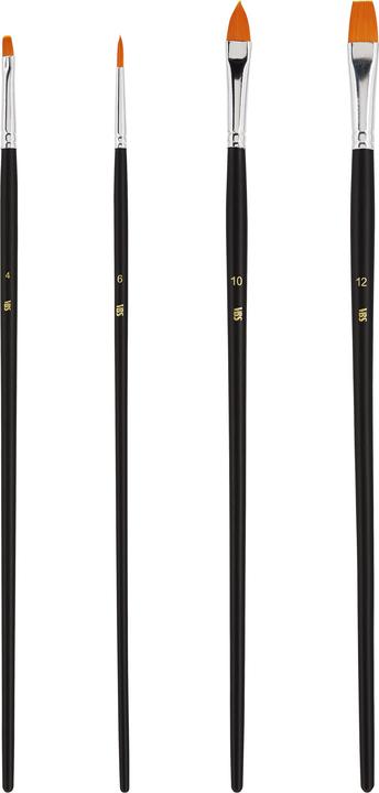 Produktbild VBS Acryl Pinsel-Set, 4er-Set (12 mm)