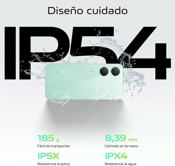 Produktbild Vivo Smartphone Y03 Octa Core 4 GB RAM 128 GB grün (128 GB, Grün, 6.56", Dual SIM, 4G)