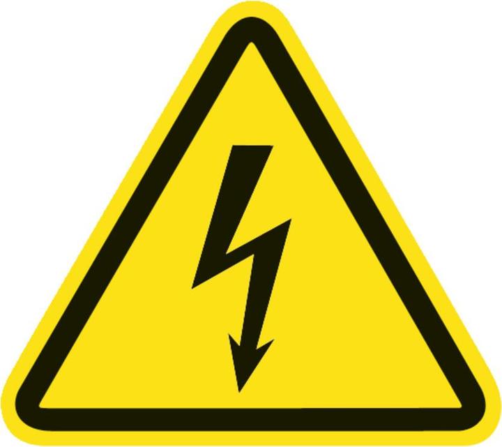 Actual product image HellermannTyton Warning sign