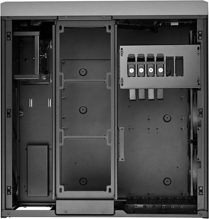 Immagine prodotto Silverstone SST-CW04TB - High End Crown HTPC All Aluminium ATX Computer Case, optimized cooling perf (ATX, SSI EEB)