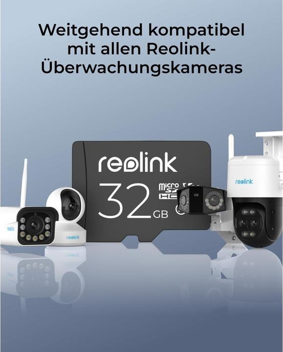 Actual product image Reolink MicroSD (32 GB, microSDHC, U1, UHS-I)