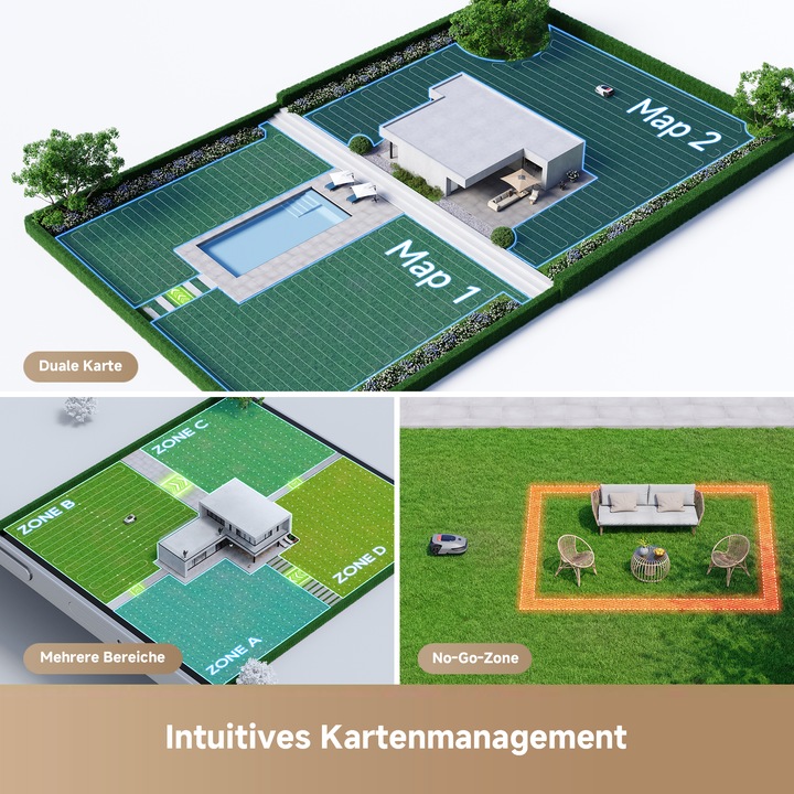 Actual product image Dreame A1 Pro (2000 m², Without boundary wire)
