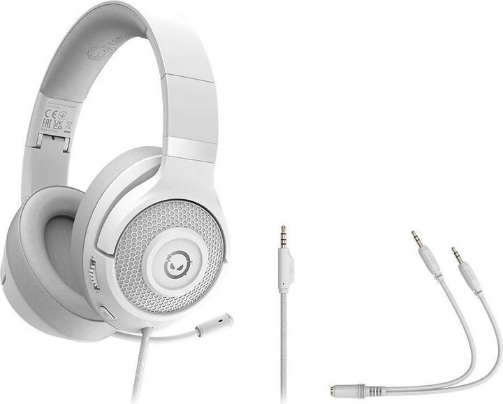 Productafbeelding Lorgar Noah 101, Gaming headset met microfoon, 3,5mm jack-aansluiting, kabellengte 2m, opvouwbaar (Bedraad)