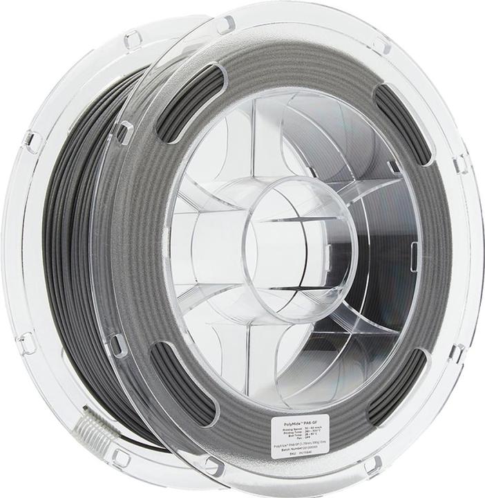 Produktbild Polymaker PolyMide PA6-GF Grey 1.75mm 500g (PA-GF, 1.75 mm, 500 g)