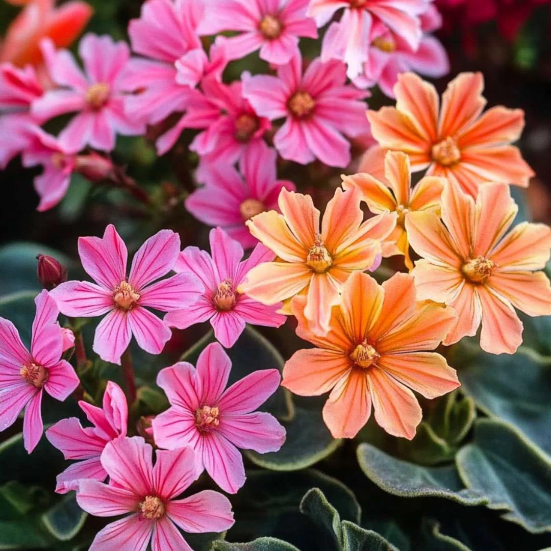Thumbnail - Plant in a Box, Pflanzen, Lewisia cotyledeon - 3er-Set Bitterkraut (10 cm)