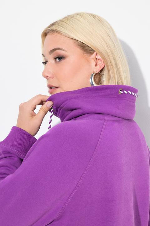 Produktbild Ulla Popken Sweatkleid, Stehkragen, Langarm, Taschen (42, 44)