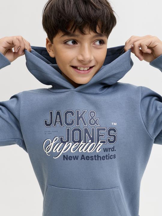 Produktbild Jack & Jones JJELOGO SWEAT HOOD 2 COL 25/26 NOOS JNR (128)