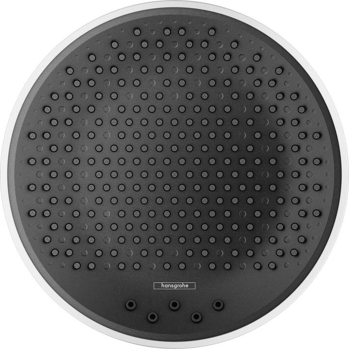 Produktbild hansgrohe Rainfinity 3jet Kopfbrause mit Brausearm : Farbe - Matt White (3 Strahlarten, 16 l/min)