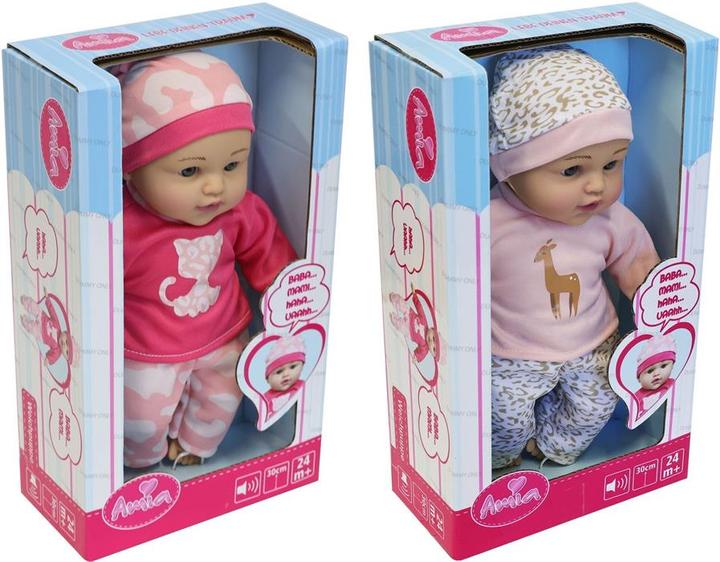Actual product image Amia Interactive soft doll 30 cm, 4 functions