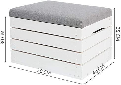 Productafbeelding PRO-mounts Houten voetenbank - kist (50 cm)
