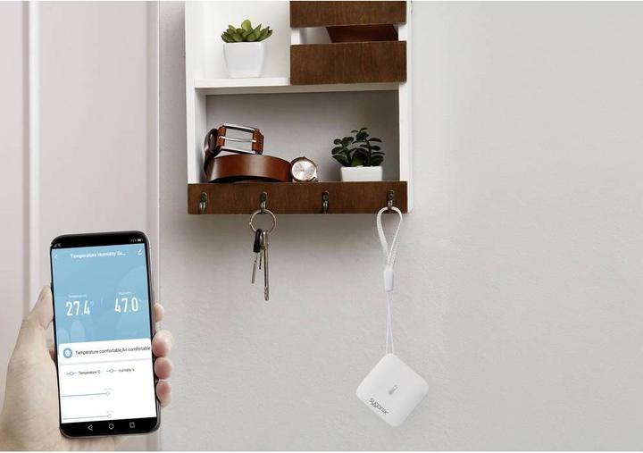 Produktbild Sygonix SY-6052186 Temperatursensor und Luftfeuchtesensor Weiss