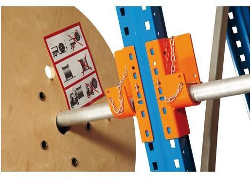 Actual product image Schulte Lagertechnik InclinedRoll Cable Drum Basic Shelf