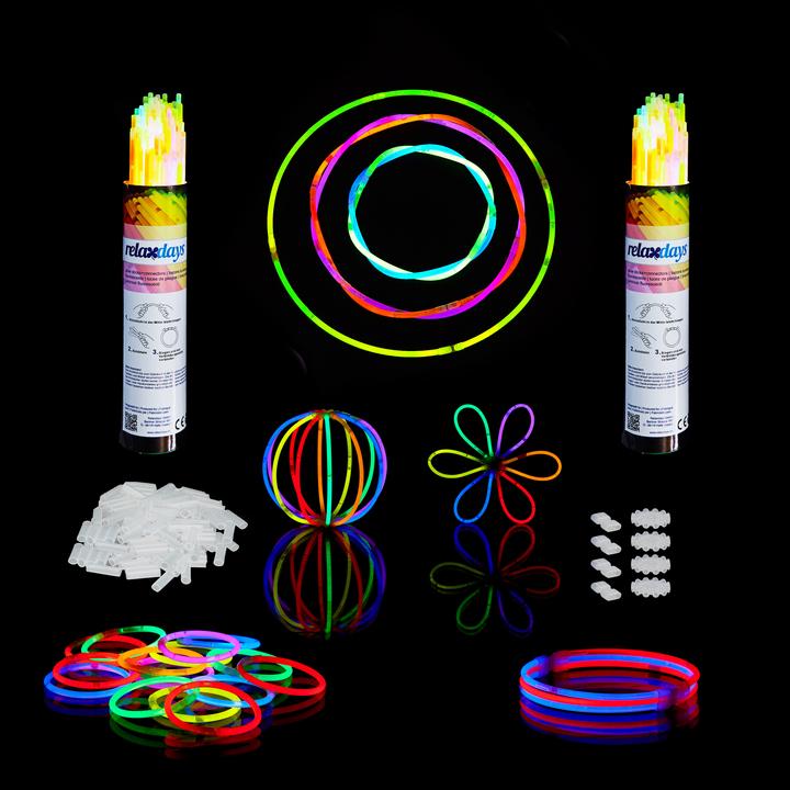 Produktbild Relaxdays 200 Knicklichter (200 Stück)