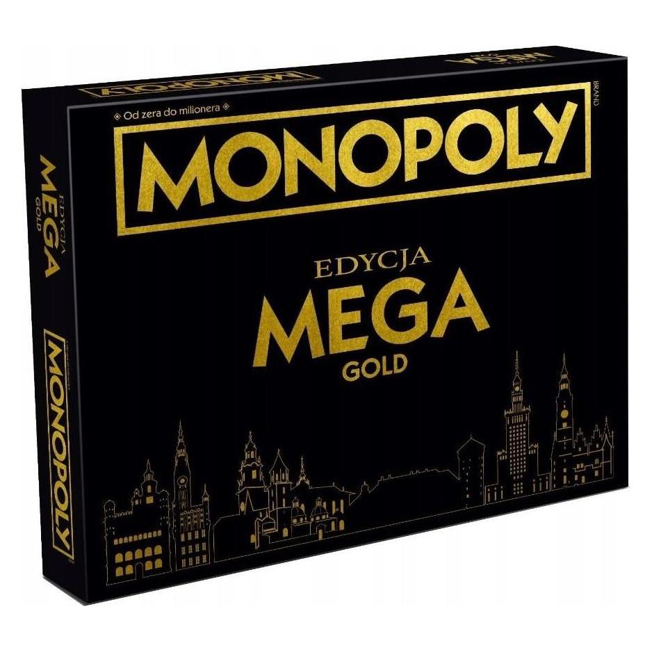 No Name Monopoly Mega Gold Spel 02108 Profits (Duits, 2 - 8 Spelers)