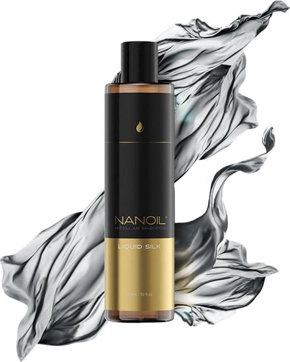Produktbild Nanoil Mizellenshampoo mit flüssiger Seide (300 ml, Flüssiges Shampoo)