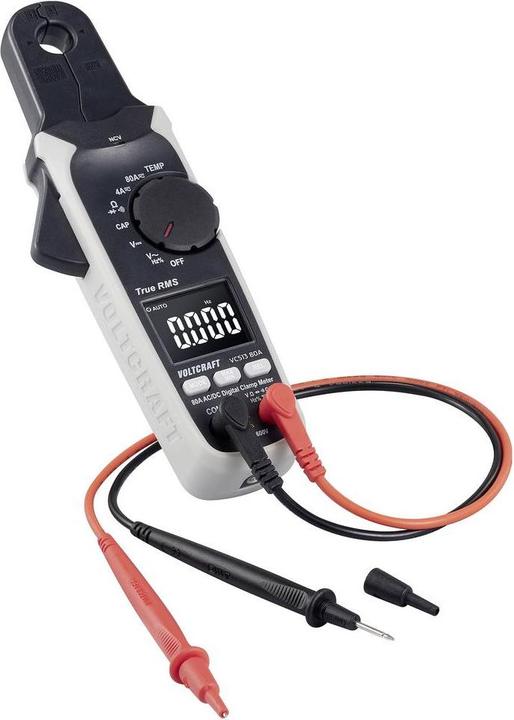 Produktbild Voltcraft VC513 80A Stromzange Auflösung 1 mA CAT III 600 V Anzeige (Counts): 40 (CAT III 600V)