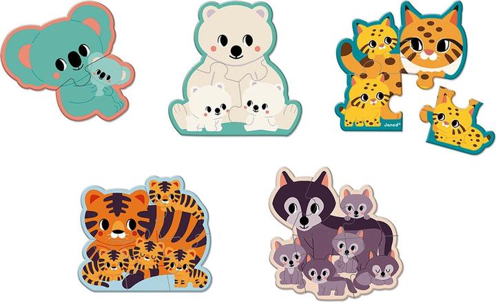 Produktbild Janod WWF Puzzle Tiere (20 Teile)