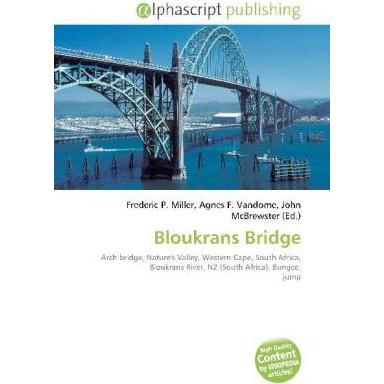 Bloukrans Bridge, Fachbücher