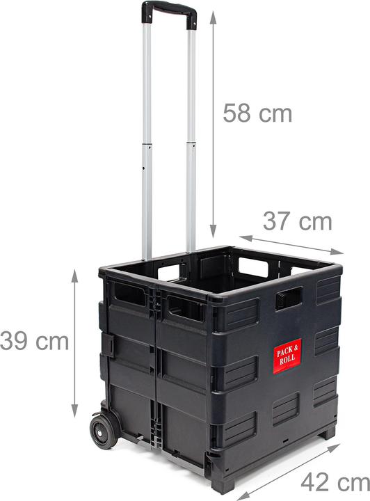 Produktbild Relaxdays Einkaufstrolley