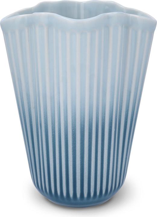 Kähler - Hammershøi Unfold Vase - Blue - 20.5 cm (1x)
