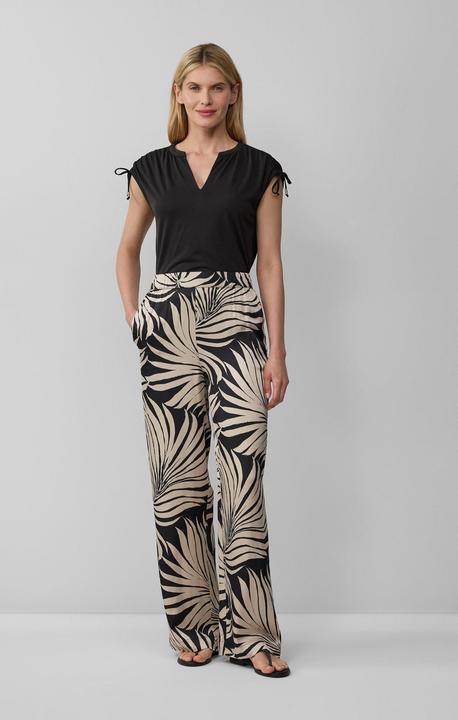 Actual product image S.Oliver Hose Fliessende Wide-Leg-Hose aus Satin (36)