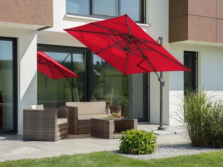 Produktbild Schneider Schirme Ampelschirm Schneider Rhodos Junior 230 x 230 cm rot (2.30 m)