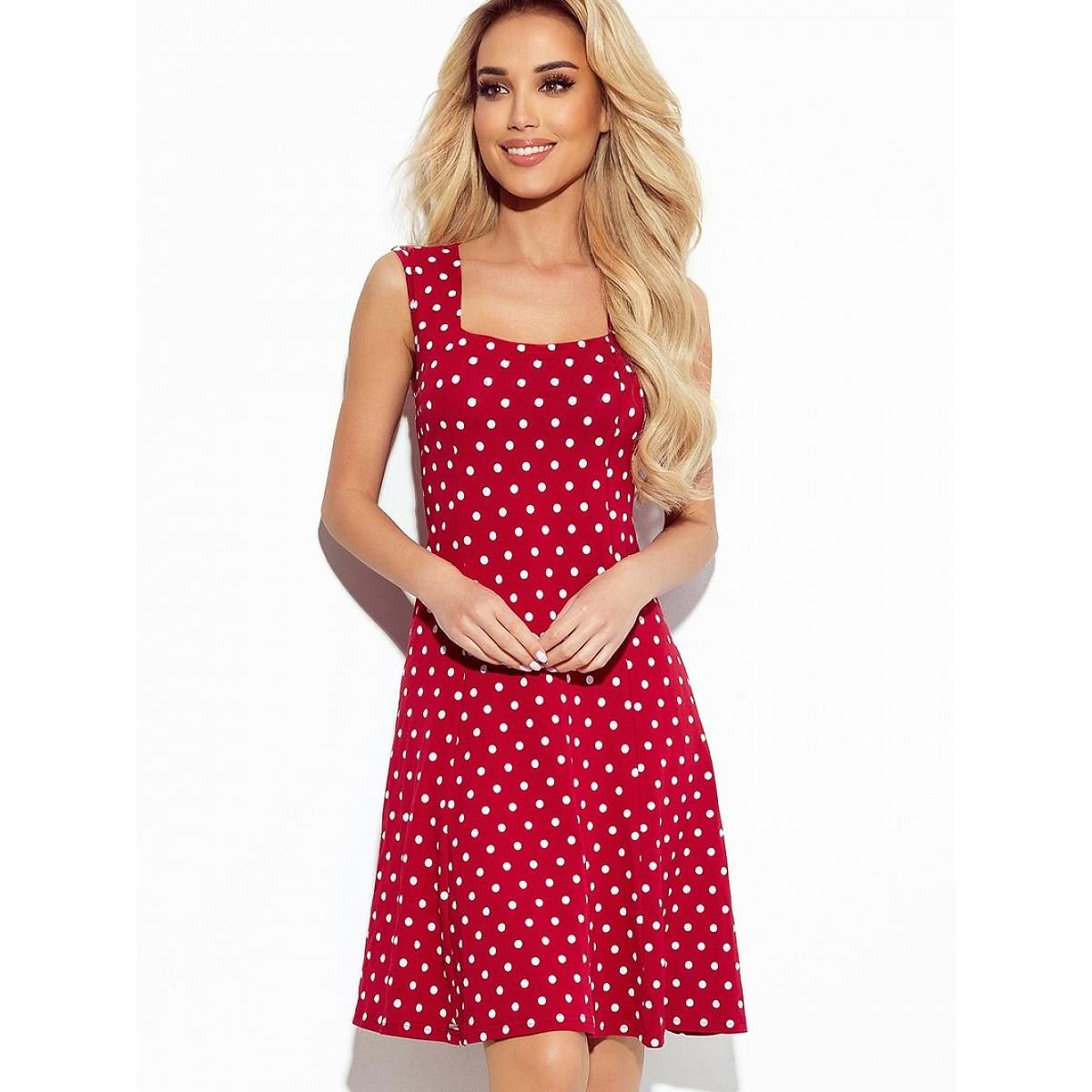 Numoco, Kleider, Alltagskleid, Rot, (L)