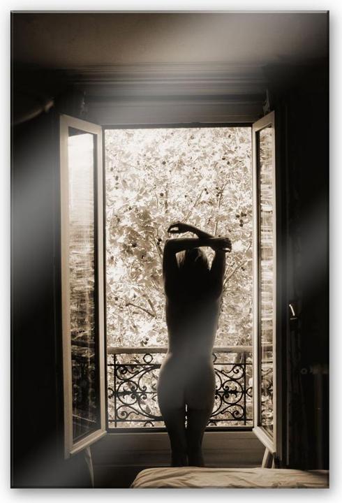 Actual product image Trenddeko The view from the window! (40 x 60 cm)