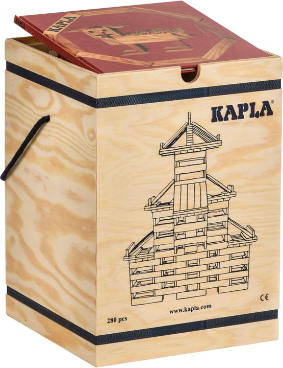 Actual product image Kapla Wooden case of 280 pcs.