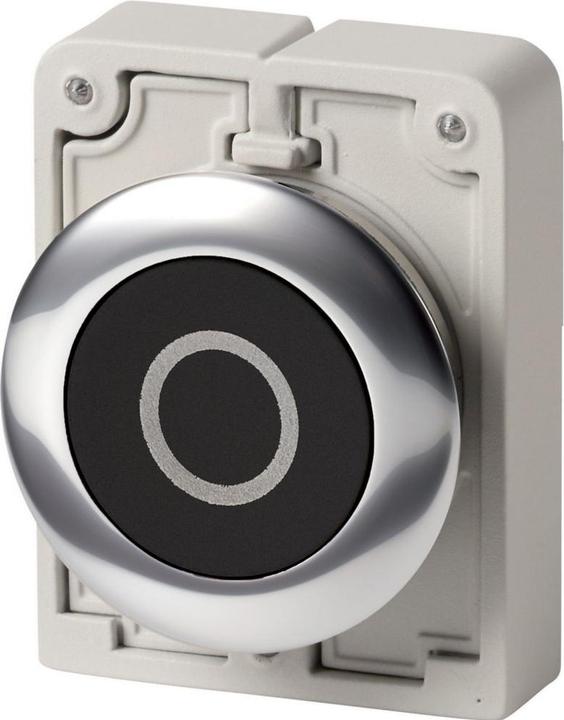 Produktbild Eaton Pushbutton 30mm flat black "O"