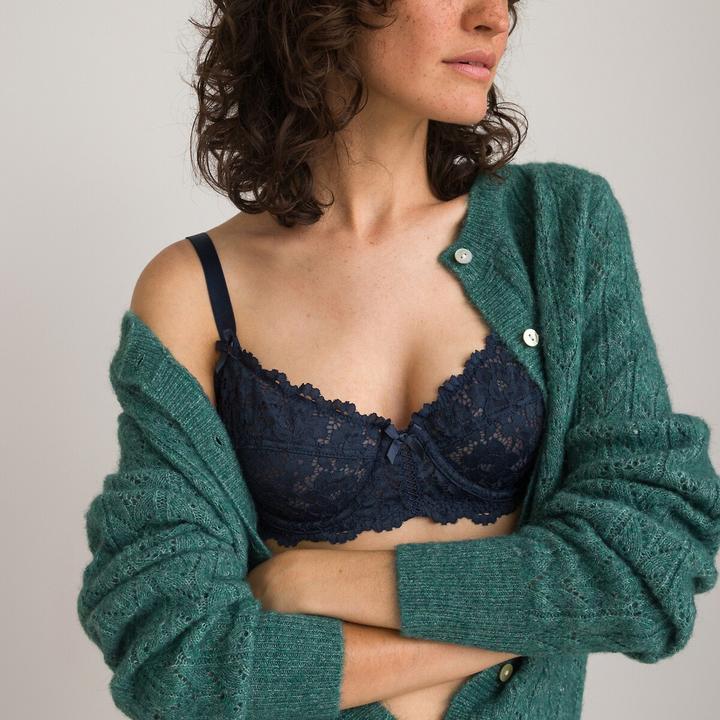 Produktbild La Redoute Collections Bügel-BH aus Spitze (85 C)
