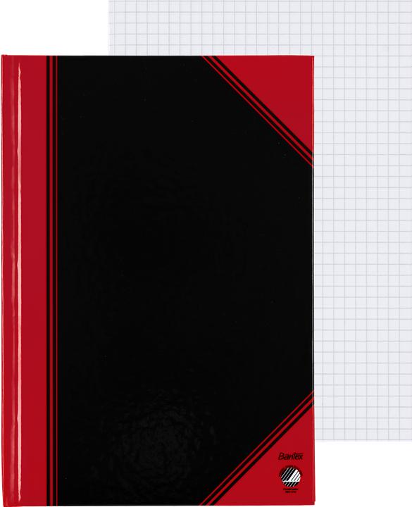 Produktbild Bantex A5 China Kladde (A5, Kariert, Harter Einband)