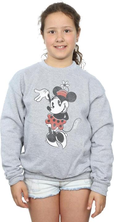 Produktbild Disney Minnie Mouse Waving Sweatshirt Mädchen (128)