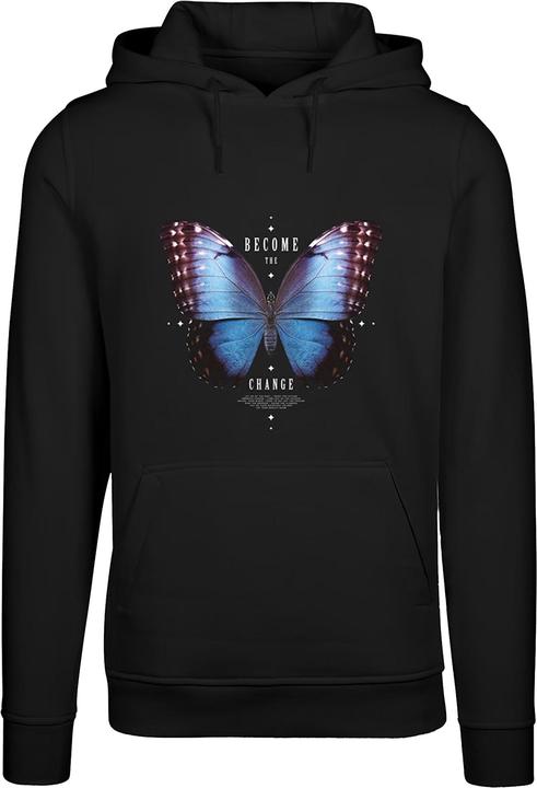 Produktbild Mister Tee Become The Change Butterfly Kapuzenpullover (XL)