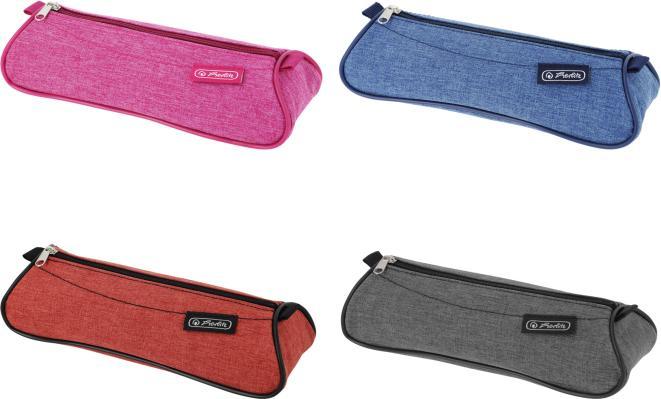 Actual product image Herlitz Pupil's pencil case triangular bicolour mix c.a.