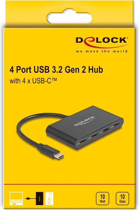 Produktbild Delock Mobile Hub (USB-C, 4 Ports)
